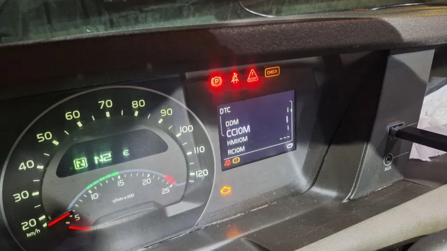 Не снимается с ручника Volvo FH Не снимается с ручника Volvo FH